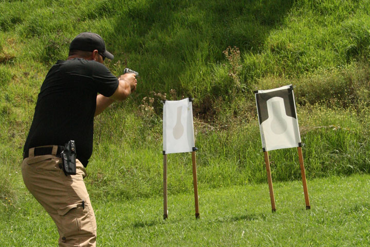 weapons training at blacktown range