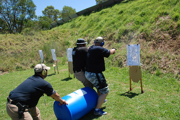 weapons training target practice