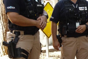 armed guards